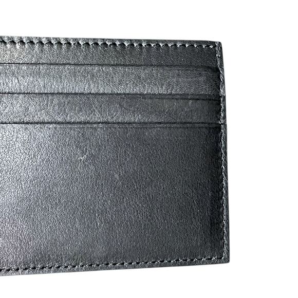 Thom Browne New York Navy Blue Leather Card Case - $340 Retail - Picture 5 of 5